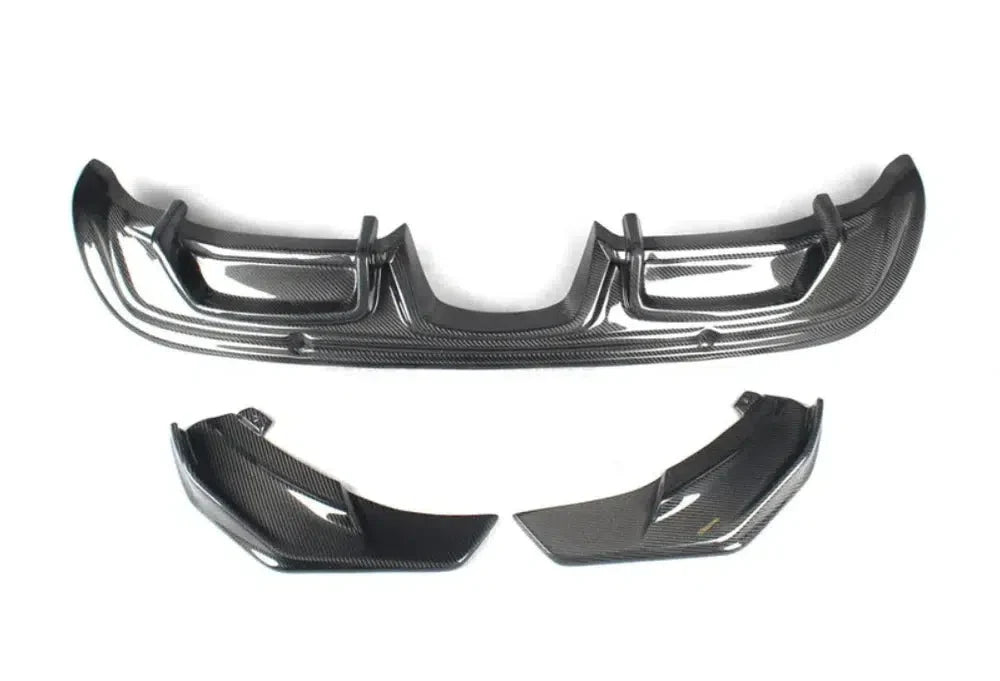 Porsche 718 Carbon Fiber Rear Diffuser for Cayman/Boxster (2016-2023) – Performance Aero Upgrade